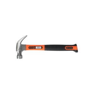 CLAW HAMMER 450G 16oz FIBERGLASS TACTIX CLAW HAMMER 450G 16oz FIBERGLASS TACTIX